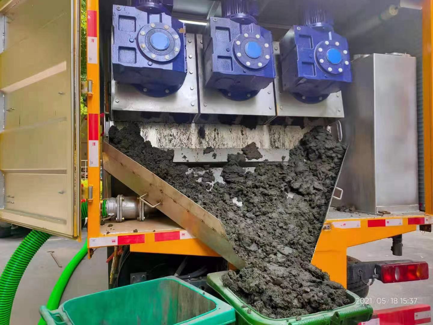 克什克腾化粪池清掏城市维护站-泥浆净化干湿分离处理